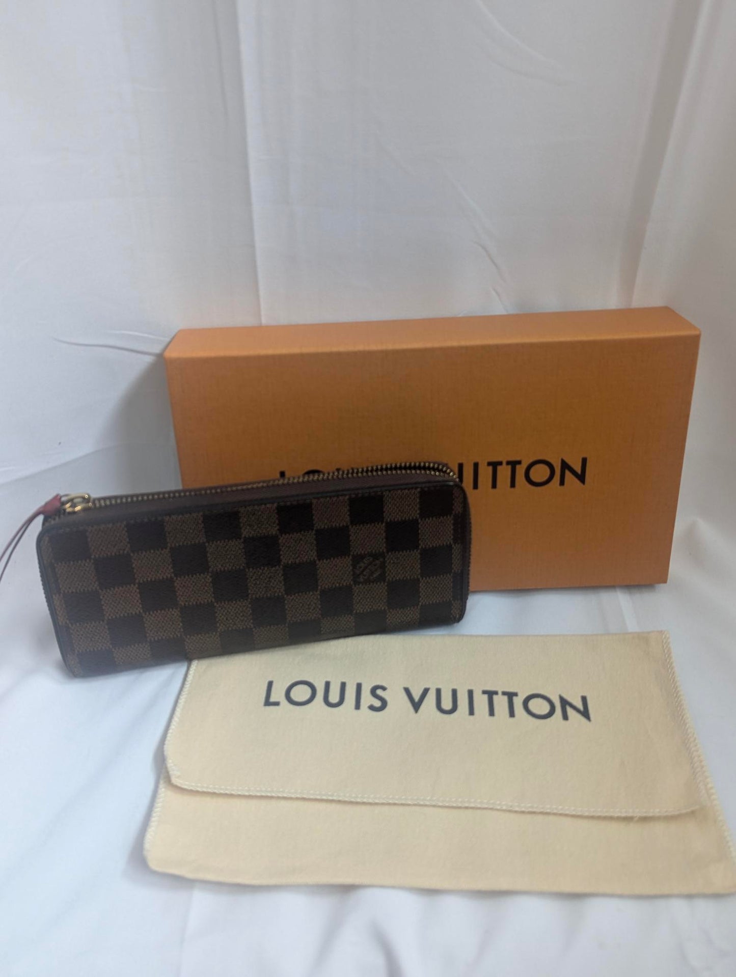 Louis Vuitton Damier Ebene Clemence Wallet