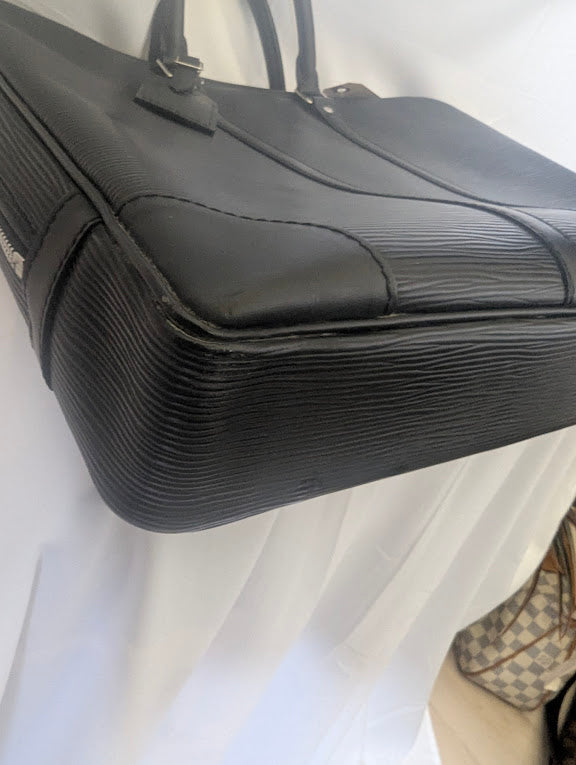 Louis Vuitton Epi Black Porte Document Voyage Business Bag