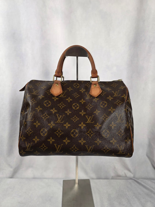 LOUIS VUITTON SPEEDY 30 MONOGRAM HANDBAG