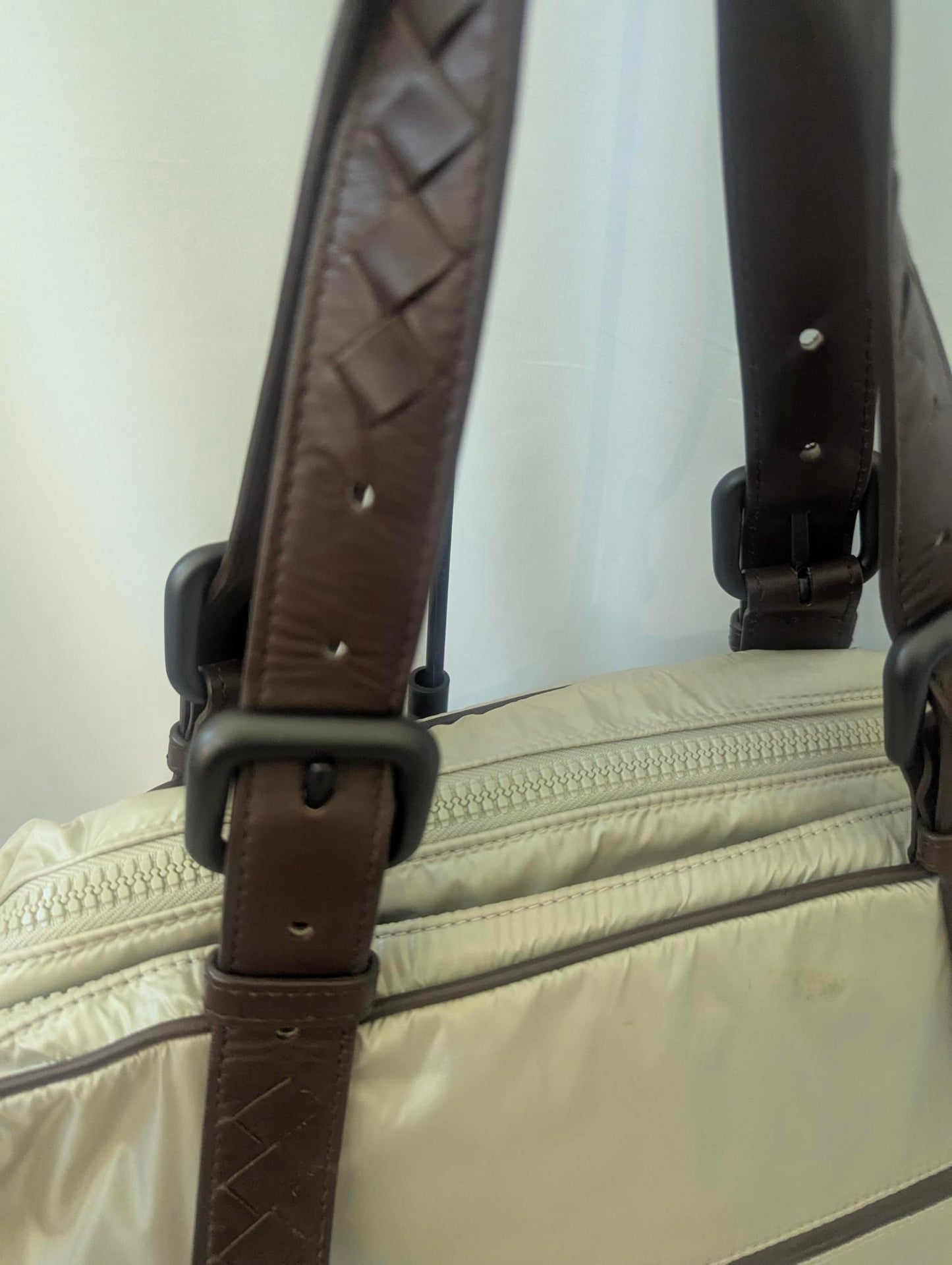 Bottega Veneta Nylon Beige Tote
