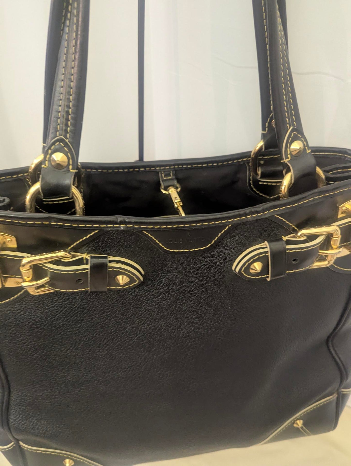Louis Vuitton Antigua Black Calfskin Bag