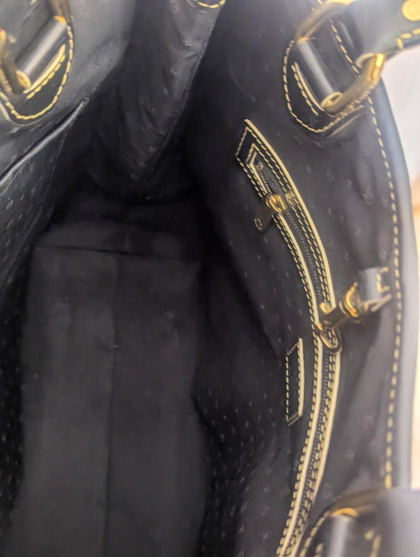 Louis Vuitton Antigua Black Calfskin Bag