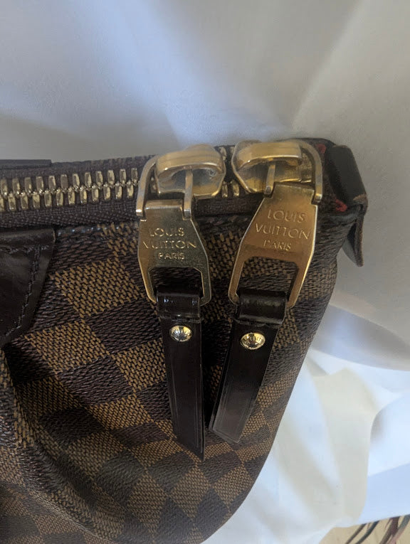 Louis Vuitton Brown Damier Ebene Coated Canvas Shoulder Bag