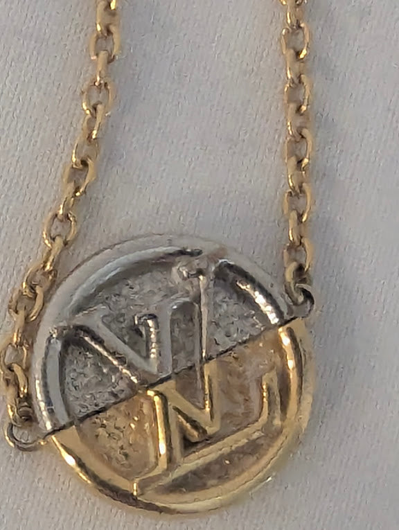 Louis Vuitton Silver/Gold LV Bracelet