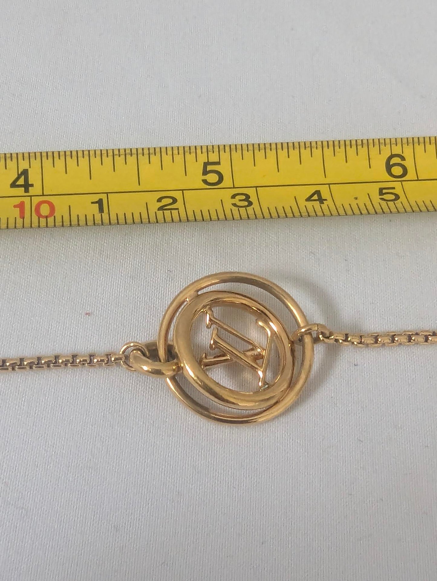 Louis Vuitton LV Gold Bracelet with Box and Dustbag