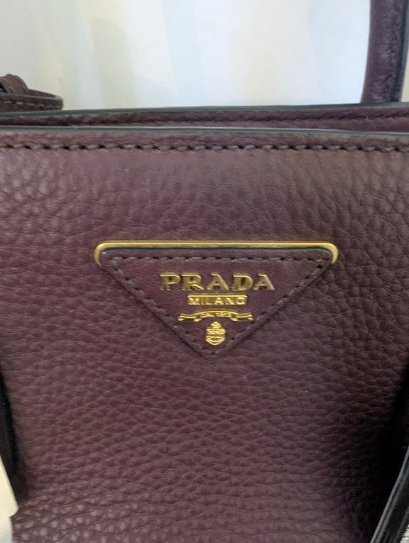Prada Vitello Daino Tote Bag