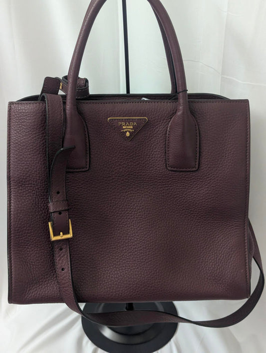 Prada Vitello Daino Tote Bag