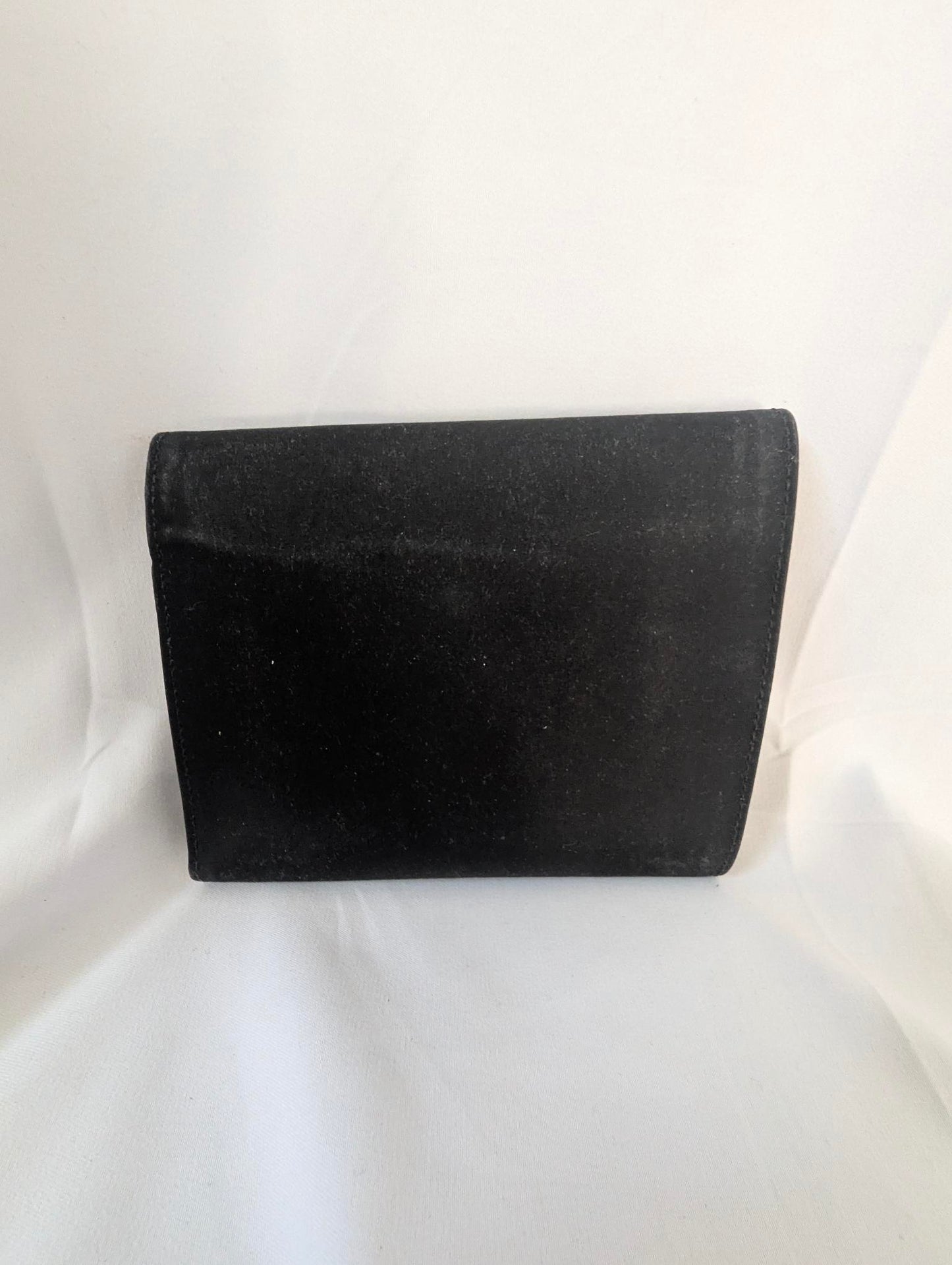 Prada Black Nylon Tri-Fold Men's Wallet