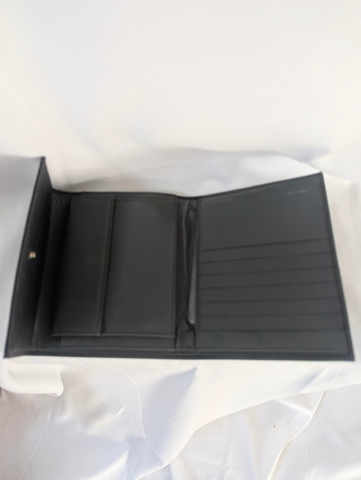 Prada Black Nylon Tri-Fold Men's Wallet