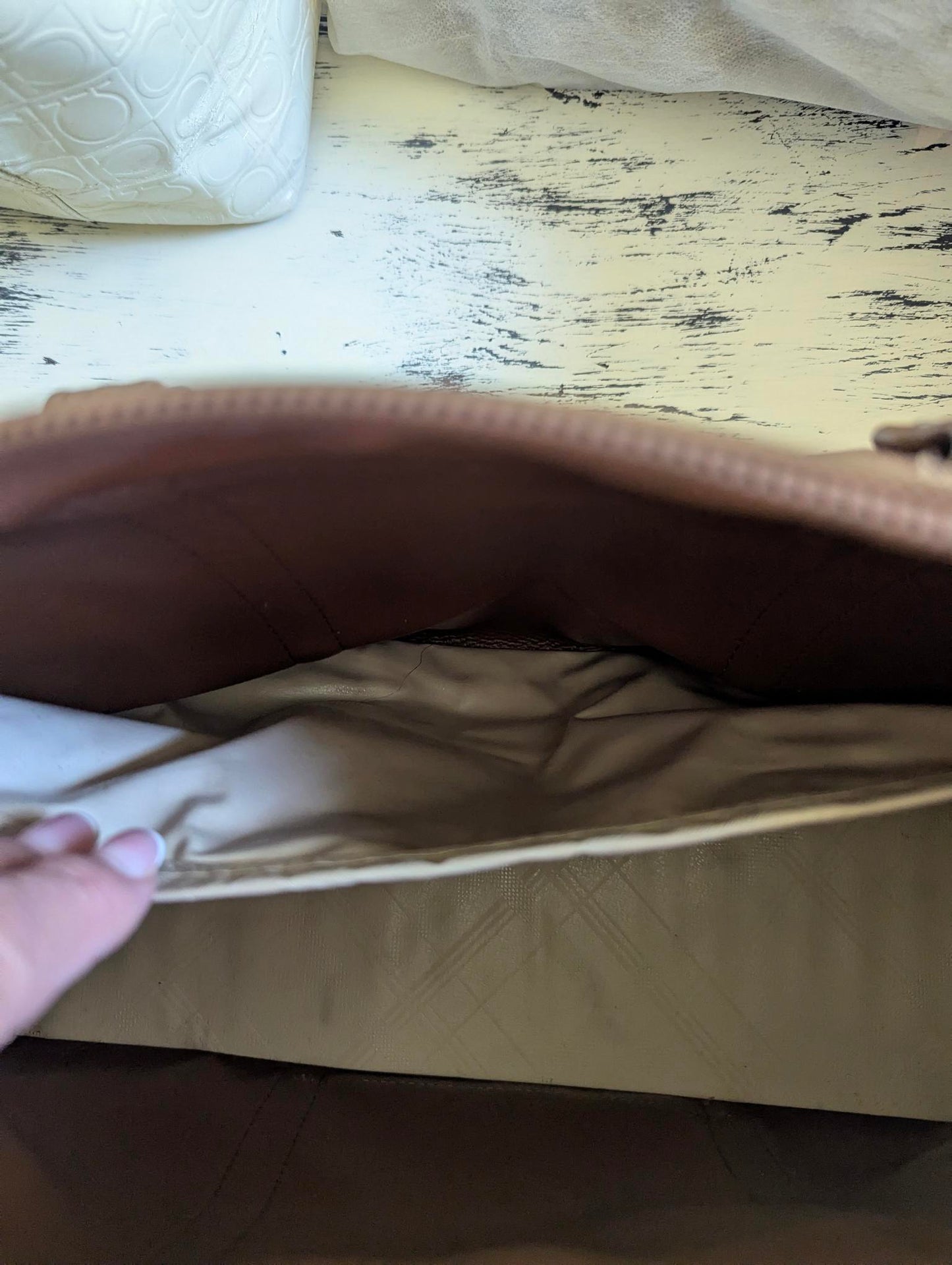 Givenchy Brown 4G Boston Bag