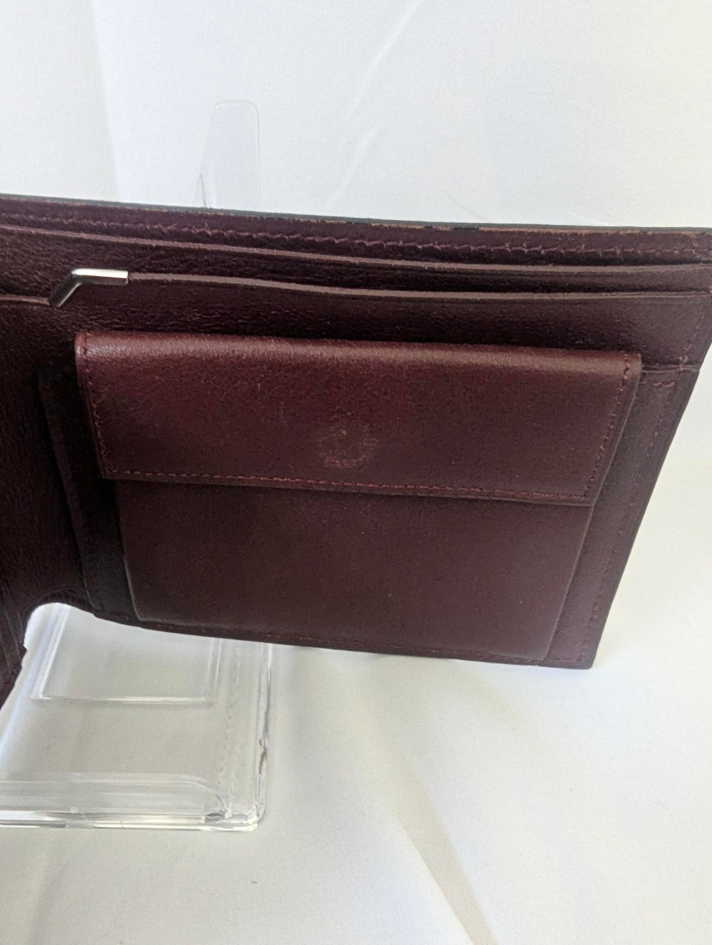 Cartier Black Leather Bi-Fold Wallet