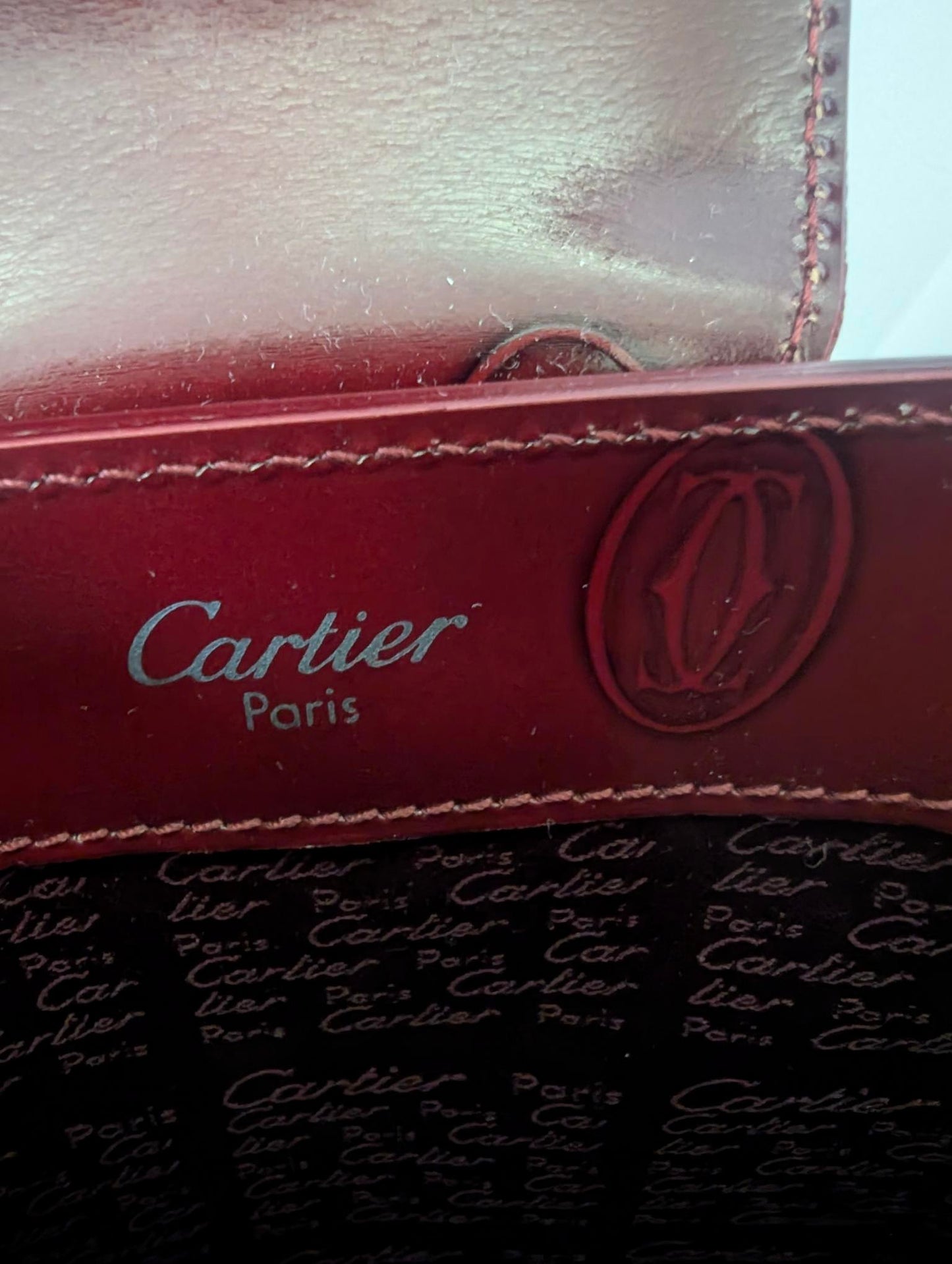 Cartier Bordeaux Birthday Handbag