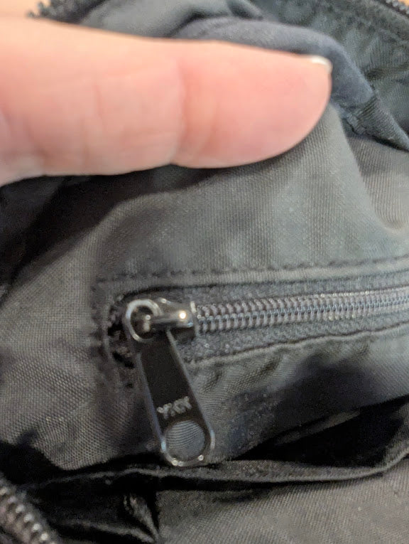 Burberry Blue Label Black Nylon Tote