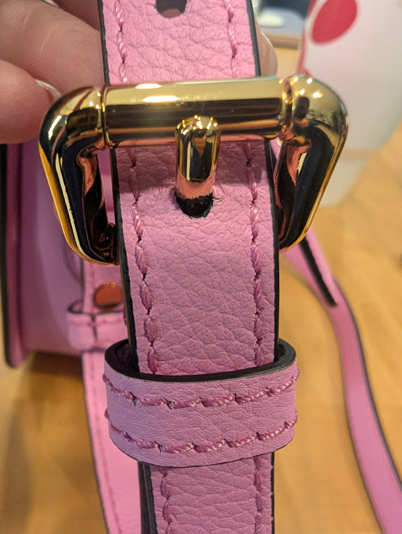 Versace La Medusa Pink Shoulder/Crossbody Bag