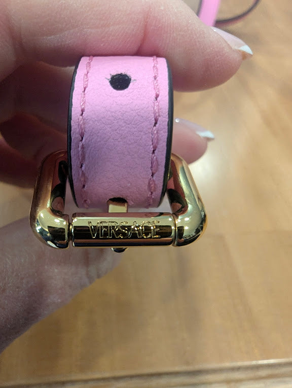 Versace La Medusa Pink Shoulder/Crossbody Bag