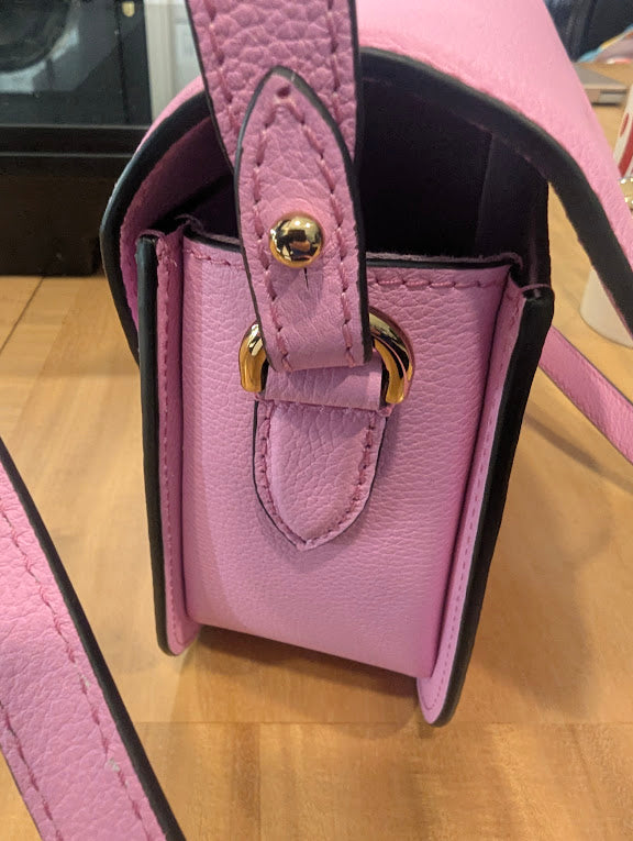 Versace La Medusa Pink Shoulder/Crossbody Bag