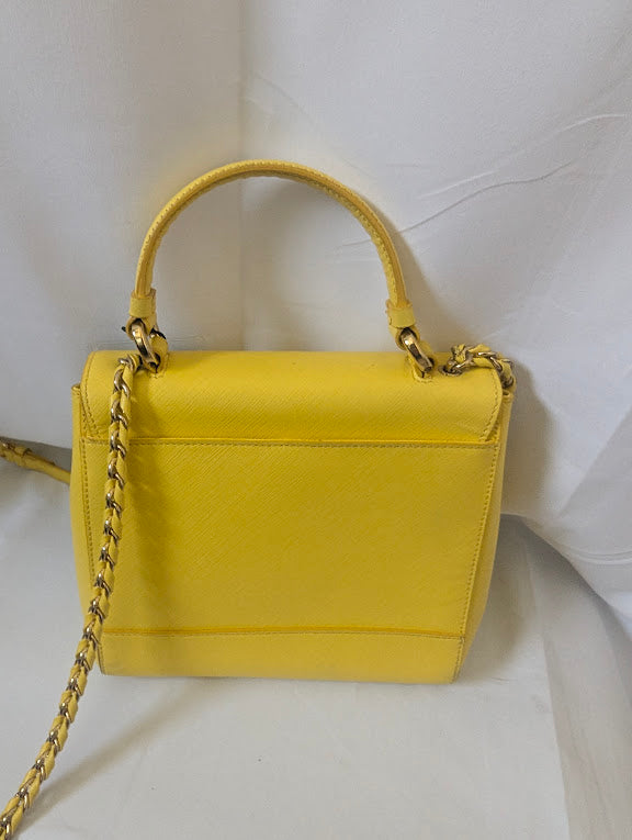 Ferragamo Carrie Yellow Crossbody Bag