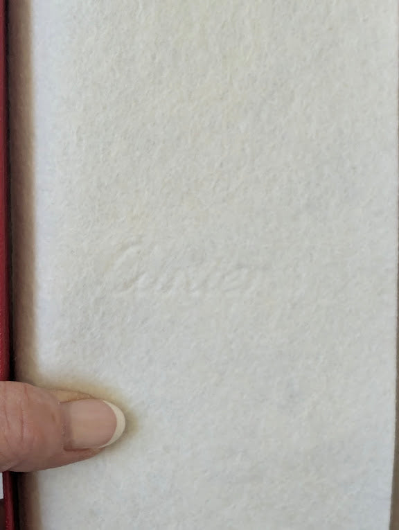 Cartier Must De Cartier Boudreaux Bifold Leather Long Wallet