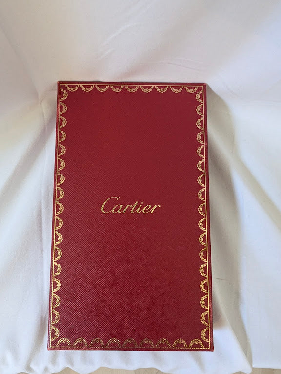 Cartier Must De Cartier Boudreaux Bifold Leather Long Wallet