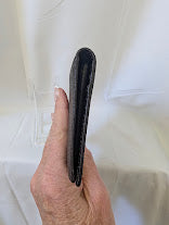 Ferragamo Dark Brown Leather Long Bifold Wallet