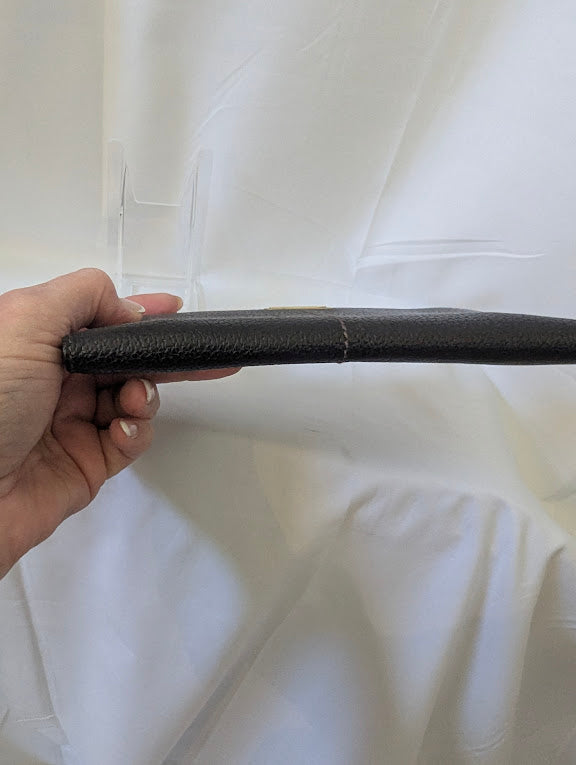 Ferragamo Dark Brown Leather Long Bifold Wallet