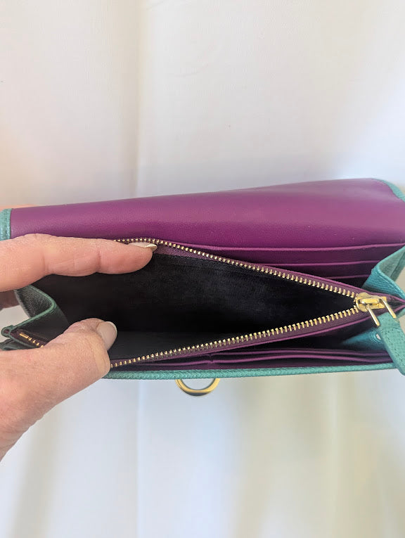 Bvlgari Turquoise Wallet