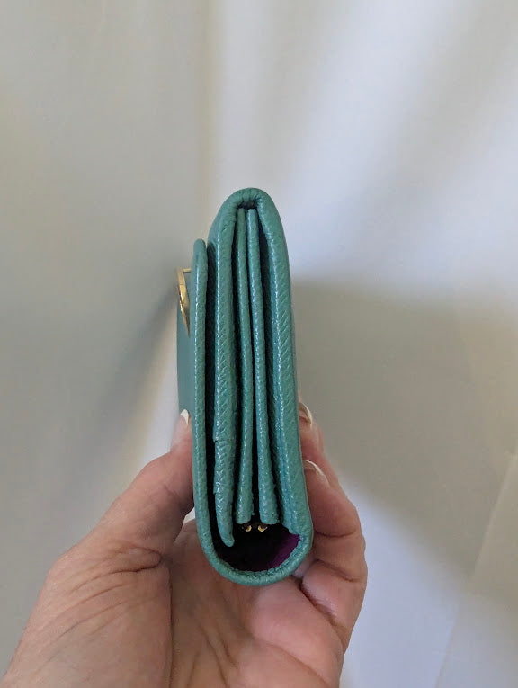 Bvlgari Turquoise Wallet