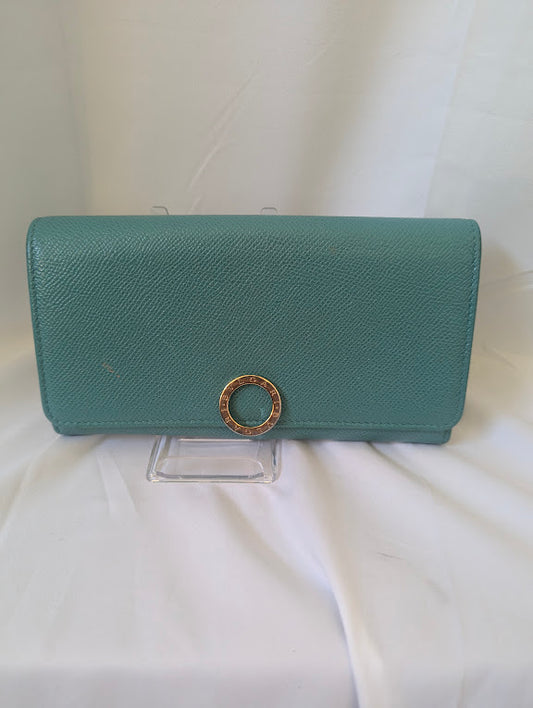 Bvlgari Turquoise Wallet