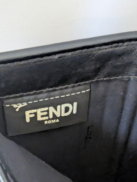 Fendi Black Multi-Compartment Wallet