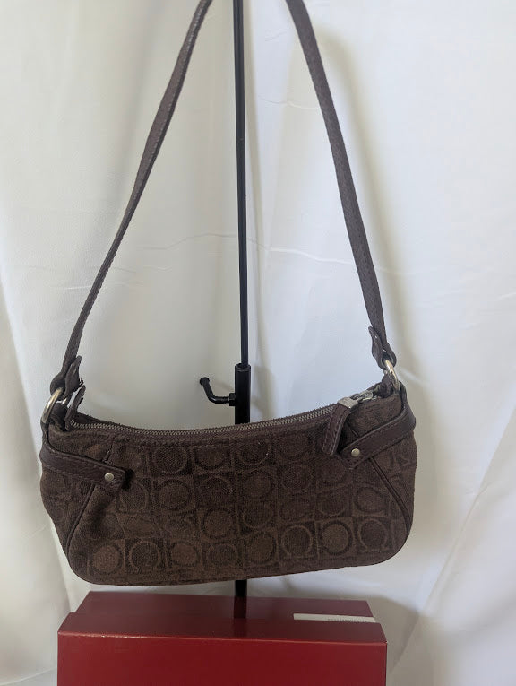 Ferragamo Mini Gancini Monogram Shoulder Bag (With Box)