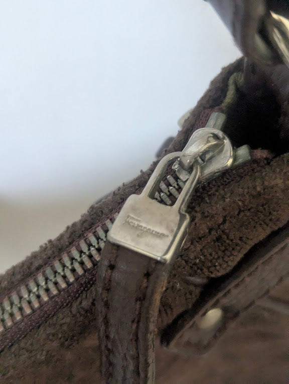 Ferragamo Mini Gancini Monogram Shoulder Bag (With Box)