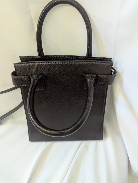 Burberry Brown Leather Two - Way Crossbody/Handbag