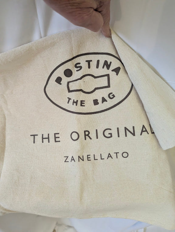 Zanellato Black Leather Handbag with Cross Body Strap