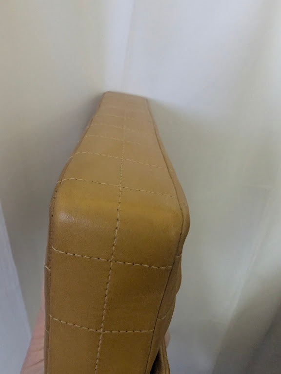 Chanel Chocolate Bar Flap East/West Quilted Lambskin Shoulder Bag – Caramel Brown