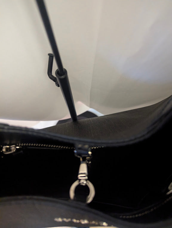 Bvlgari Gray Coated Canvas with Black Leather Trim and Weekender Tote