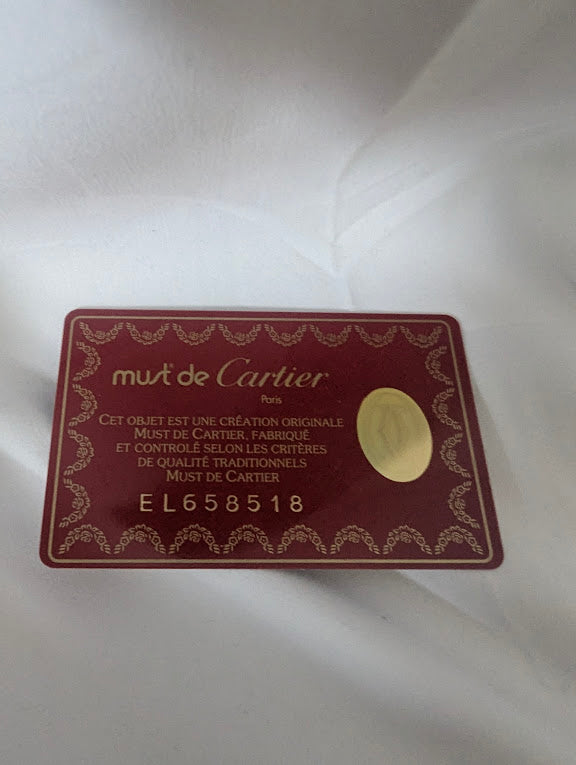 Cartier Bordeaux Leather Bucket Bag