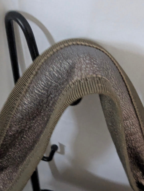 Ferragamo Vara Bow Metallic Leather Tote Bag