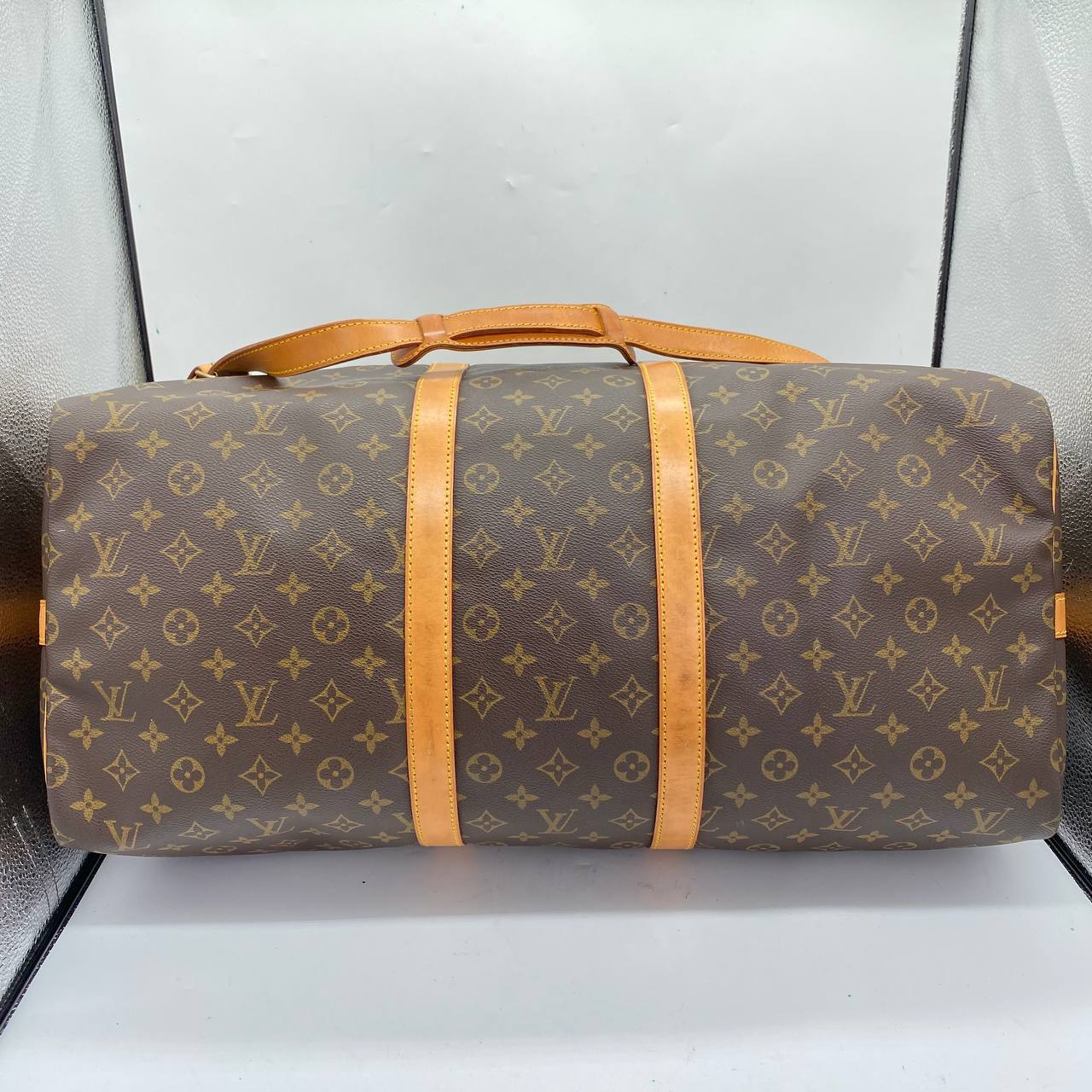 LOUIS VUITTON VINTAGE MONOGRAM KEEPALL 55 BANDOULIERE, VI1902
