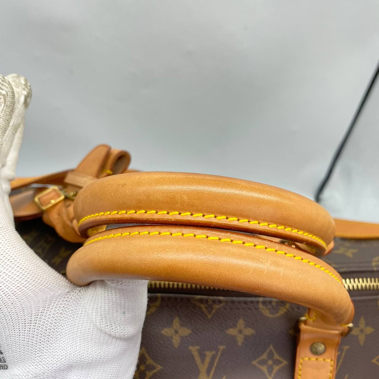 LOUIS VUITTON VINTAGE MONOGRAM KEEPALL 55 BANDOULIERE, VI1902