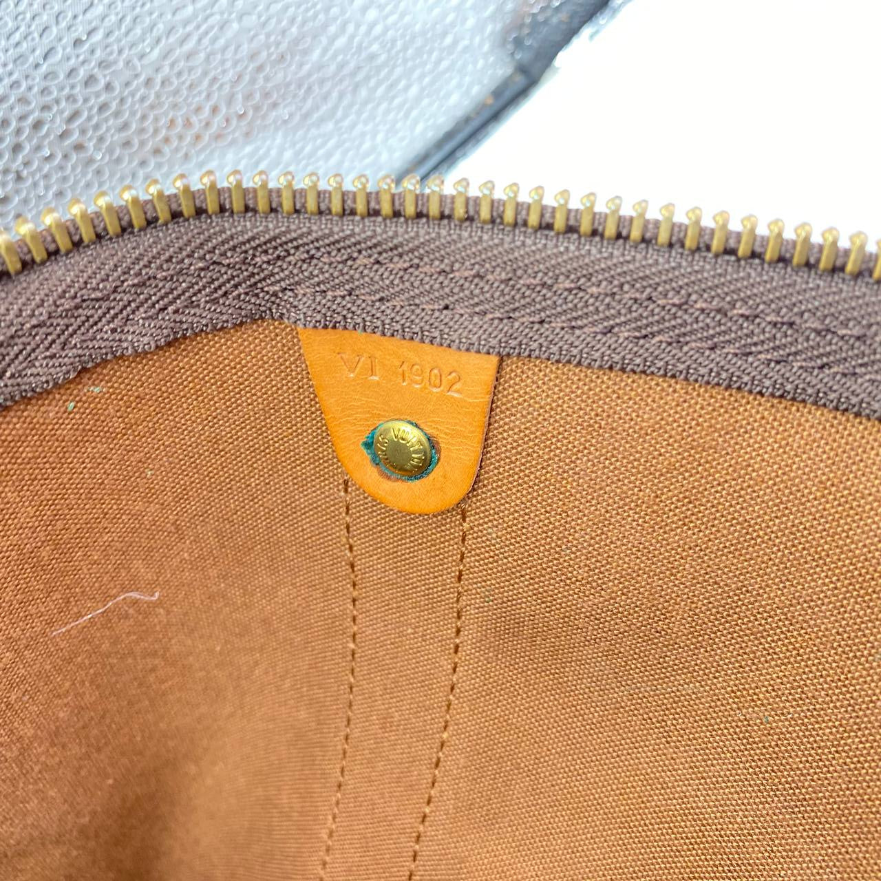 LOUIS VUITTON VINTAGE MONOGRAM KEEPALL 55 BANDOULIERE, VI1902