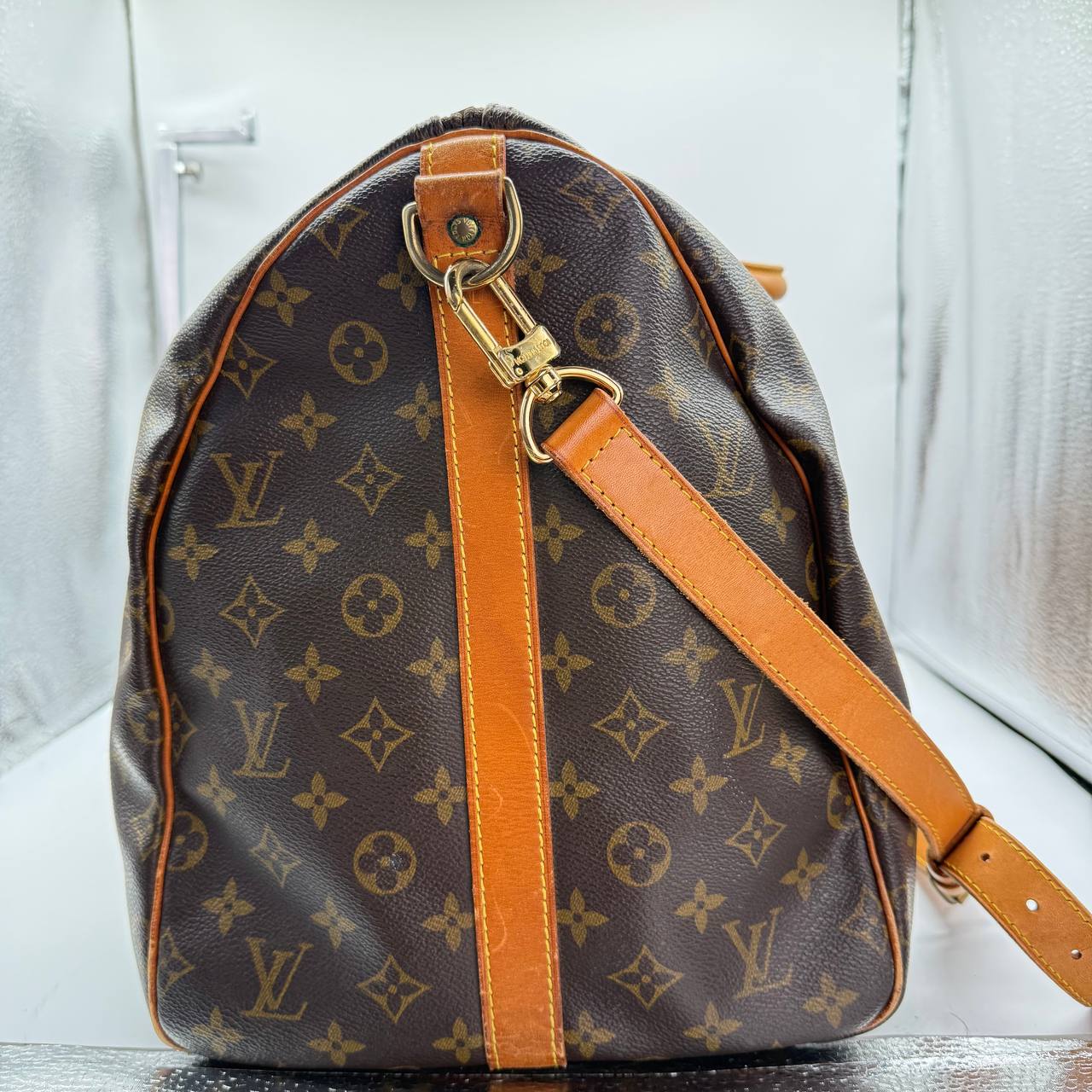 LOUIS VUITTON VINTAGE MONOGRAM KEEPALL 55 BANDOULIERE, SP0915