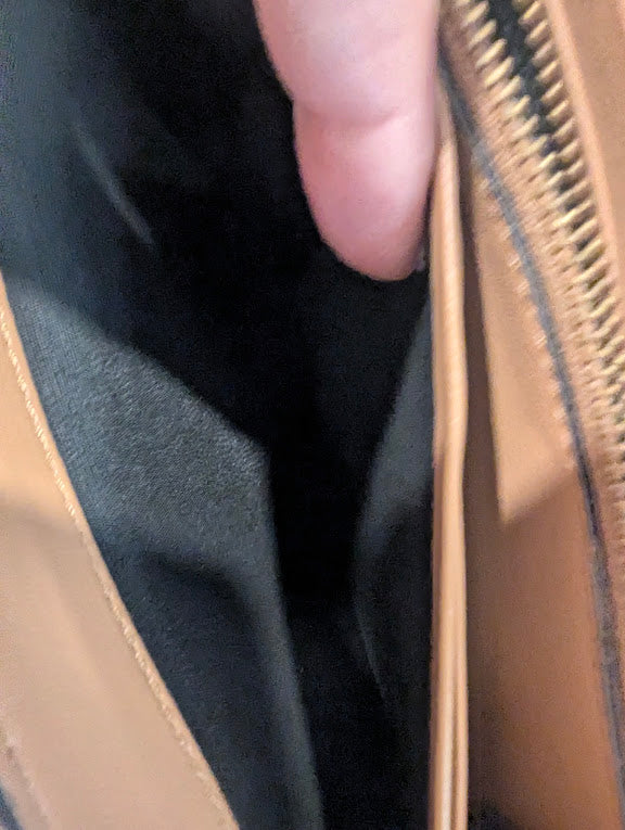 Versace La Medusa Long Tan Calfskin Zip Around Waller in Box