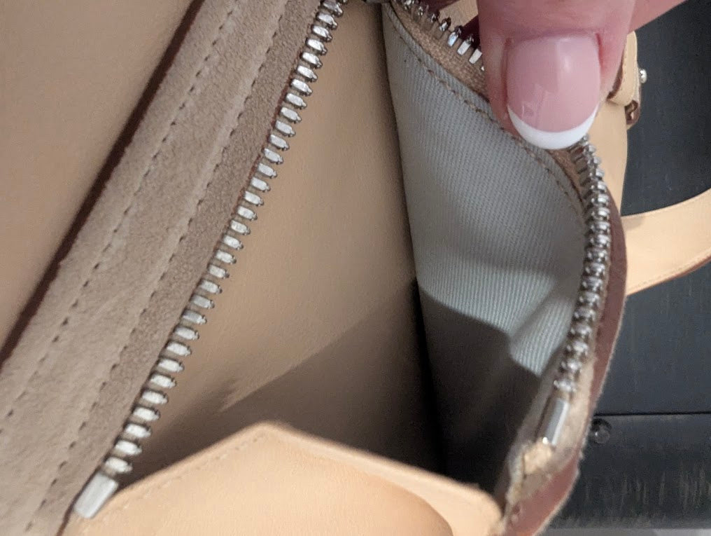 Salvatore Ferragamo Beige Leather and Suede Crossbody Shoulder Bag with Silver Hardware