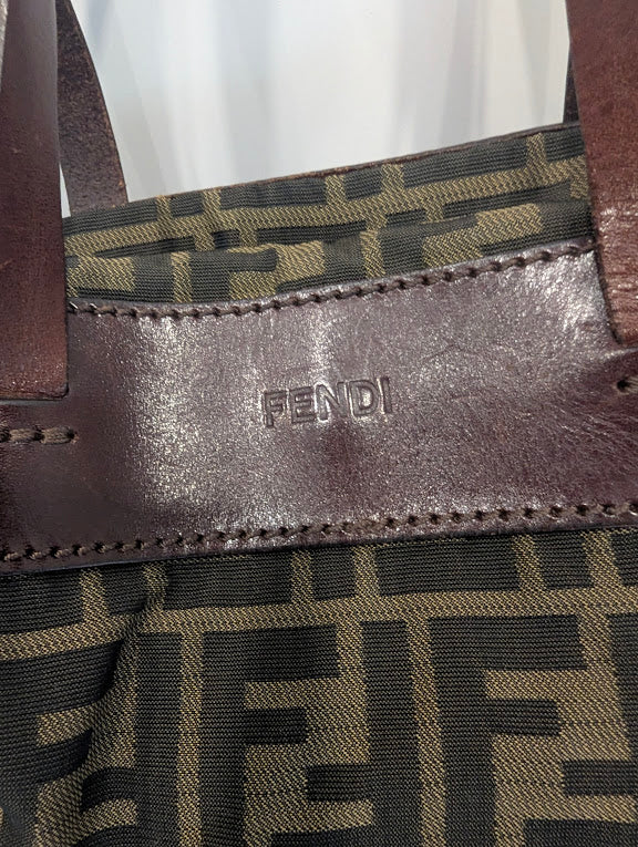 Fendi Vintage FF Monogram Tote