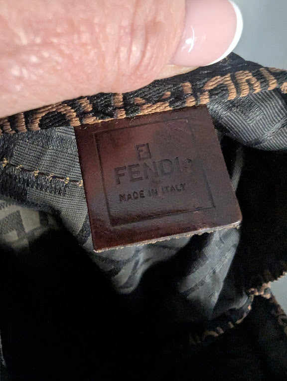 Fendi Vintage FF Monogram Tote