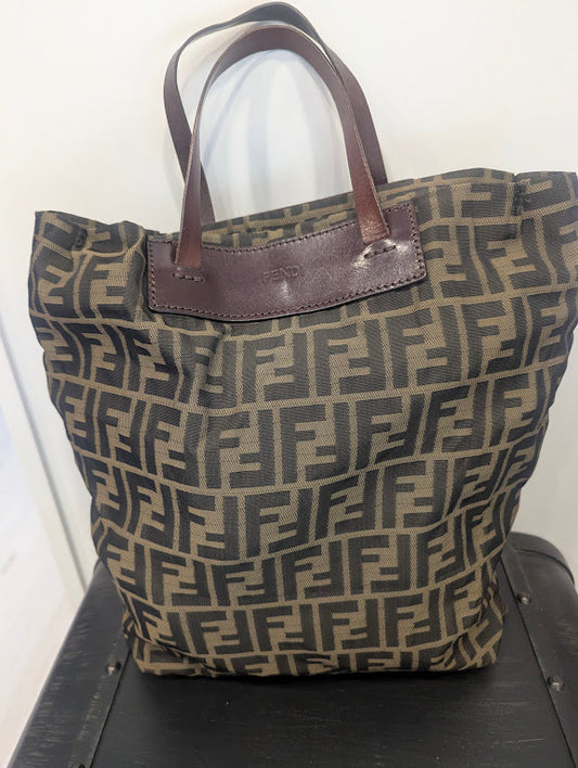 Fendi Vintage FF Monogram Tote