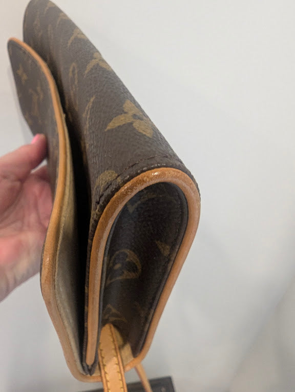 Louis Vuitton Monogram Pochette Twin Crossbody