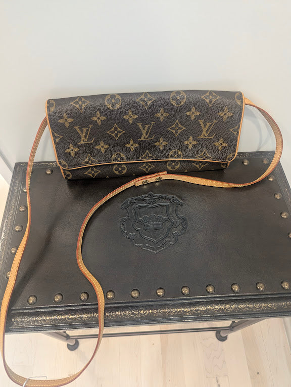 Louis Vuitton Monogram Pochette Twin Crossbody