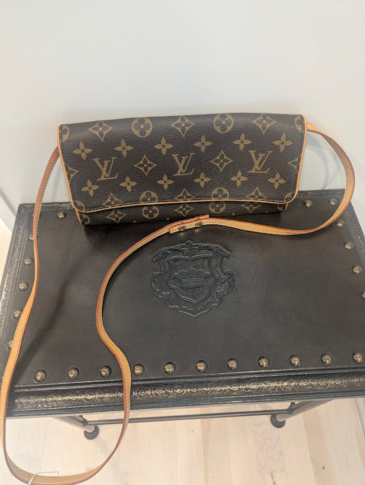 Louis Vuitton Monogram Pochette Twin Crossbody