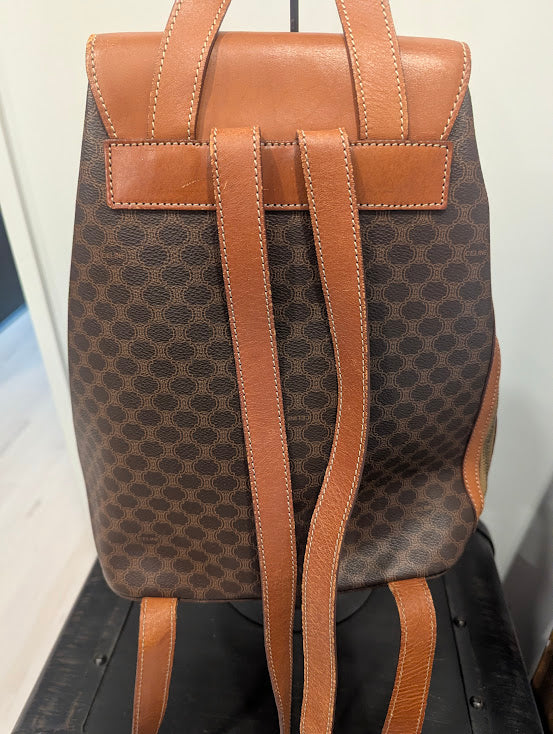 Celine Vintage Macadam Backpack